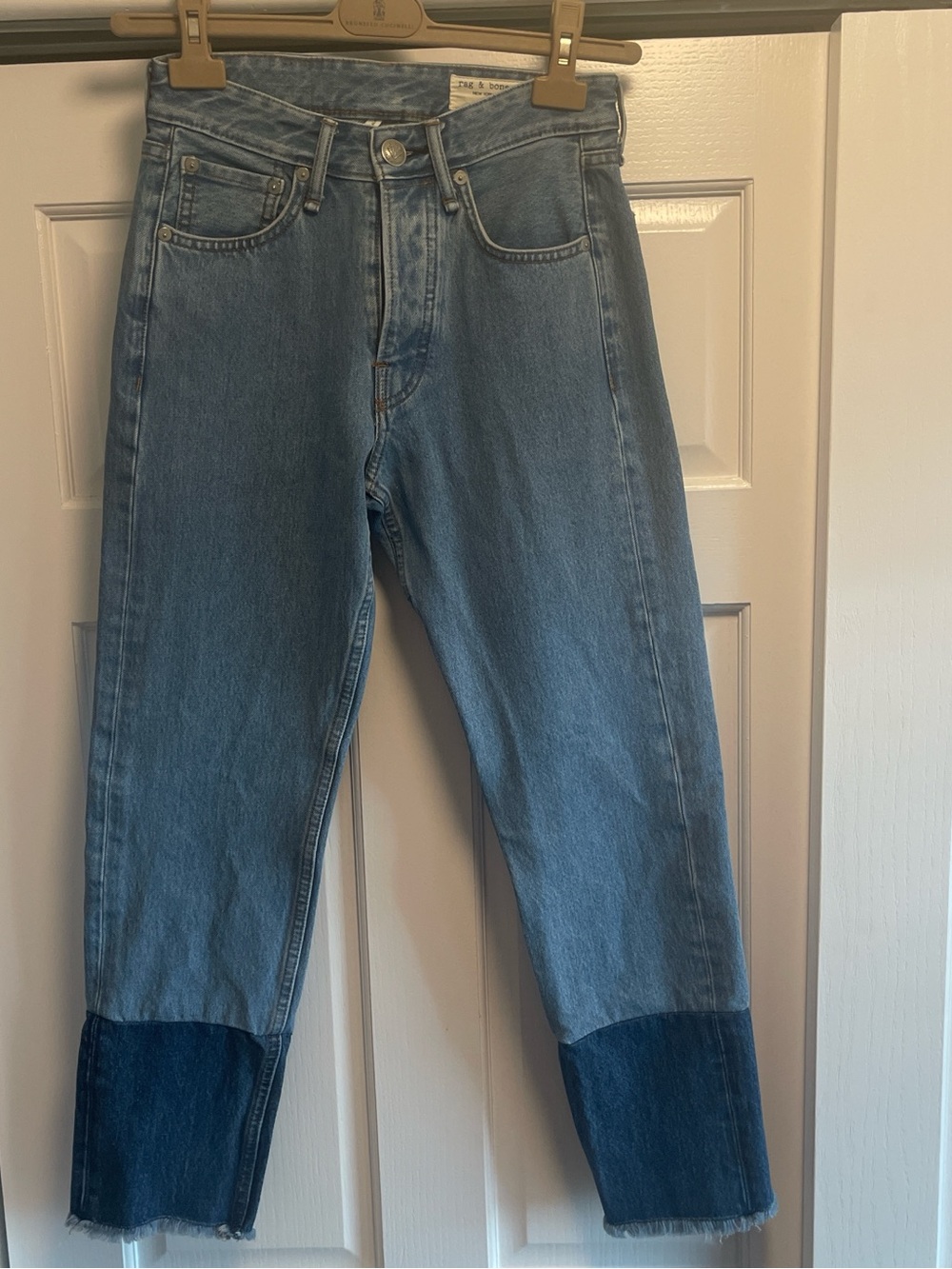 rag & bone Light Blue Denim Jeans size 24 like new